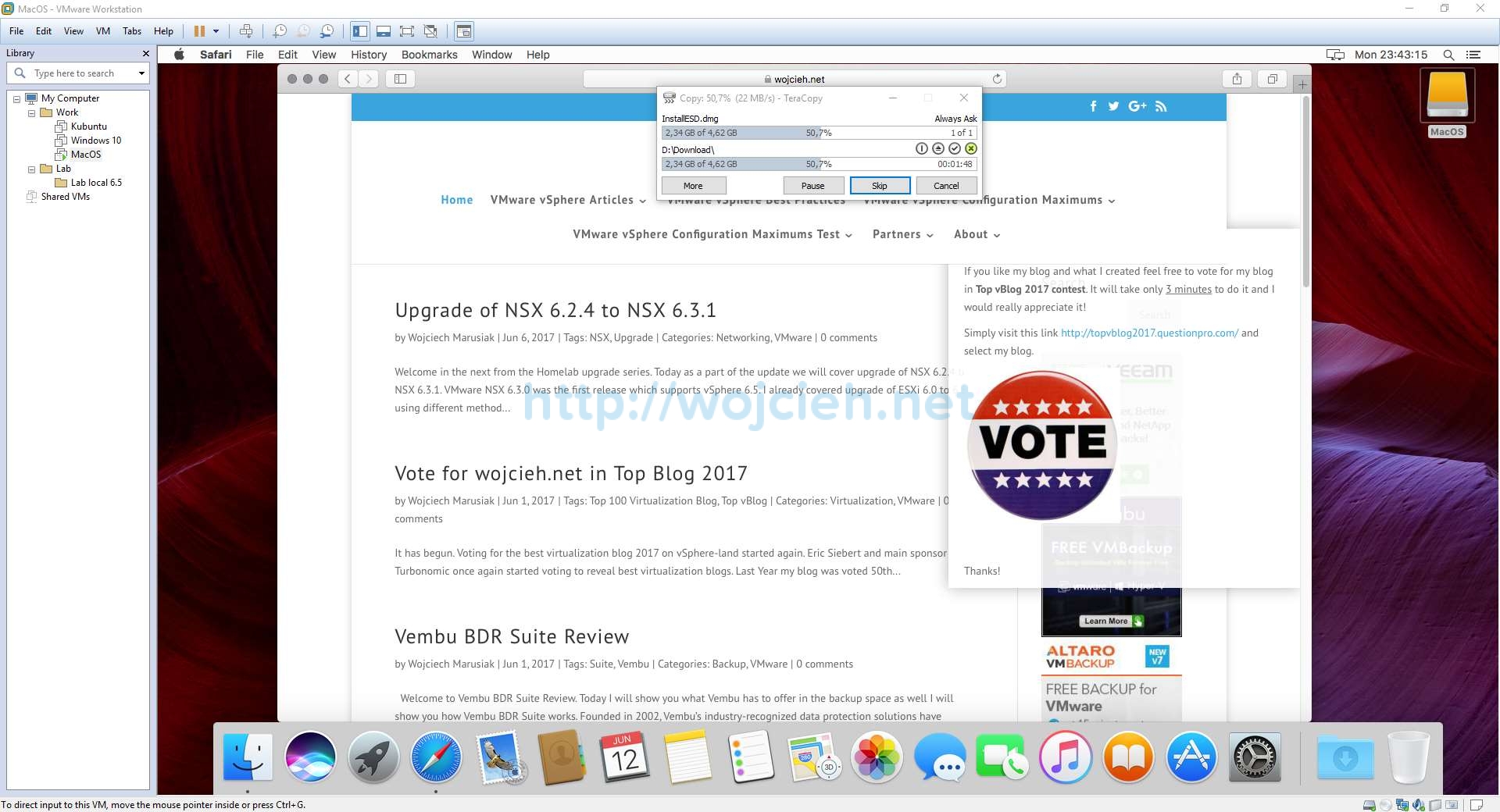 download vmware tools for mac os x 10.10